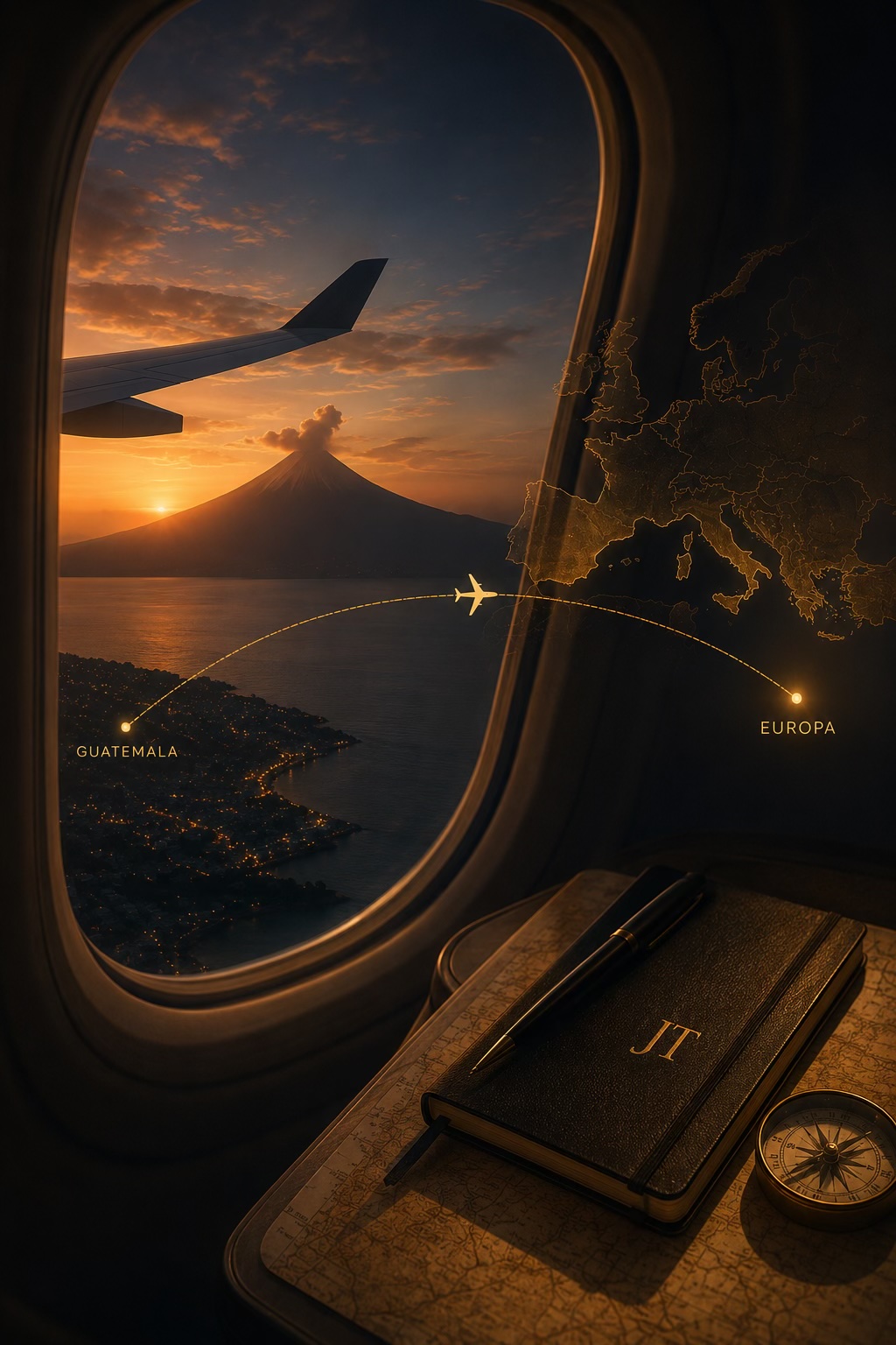 Viaje visual de Guatemala a Europa